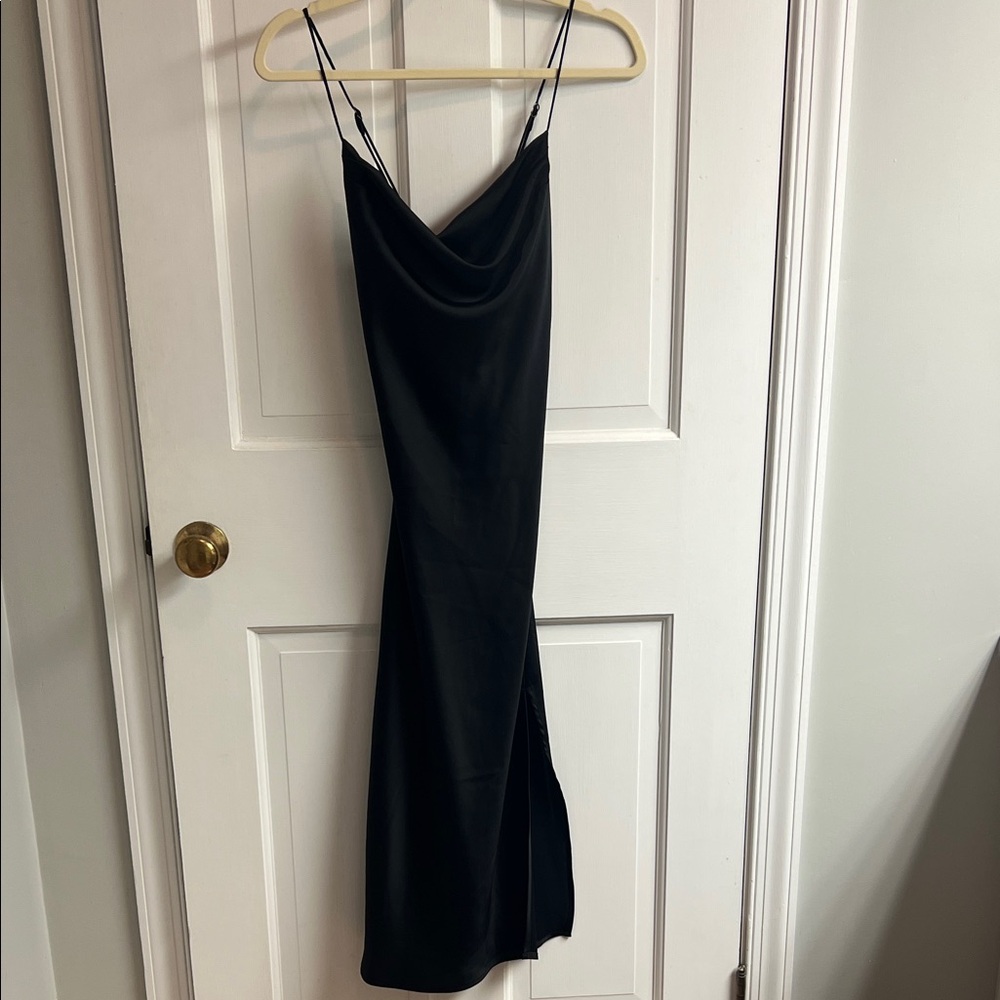 Banana Republic Black Slip Dress